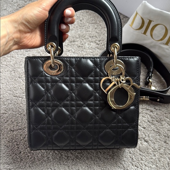 Dior small lady Dior bag - Picture 3 of 16
